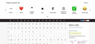 유니코드 문자표 Unicode Character Table