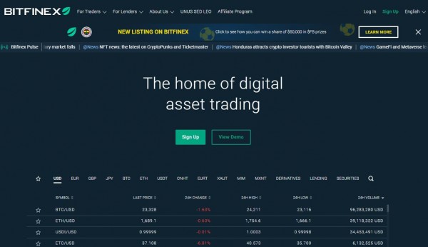 비트피넥스 Bitfinex - 114114kr